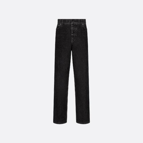  DIOR迪奧 22年秋冬 女士 休閑褲 Pantalon ample 252P3_3572_X9000