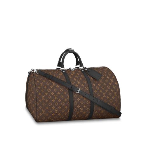  LV路易威登 22年秋冬 男士 旅行包 Keepall 55 旅行袋（配肩帶） M56714 預定商品2-6周發貨