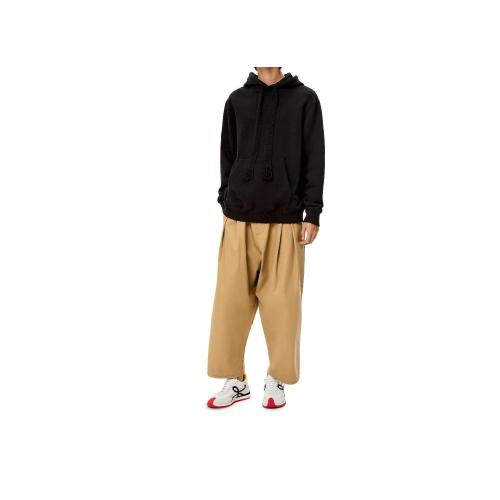  LOEWE羅意威 22年秋冬 男士 衛衣 LOEWE neon hoodie in cotton H526Y25X05-1100