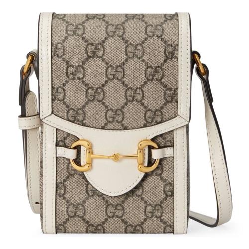  GUCCI古馳 22年秋冬 女士 Gucci 馬銜扣1955系列迷你手袋 625615 92TCG 9761