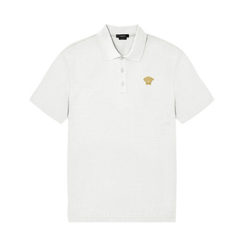 VERSACE/范思哲 男士純色棉質短袖上衣T恤POLO衫 A87427-A237141 多色可選