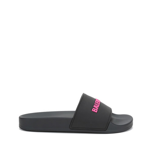 Balenciaga/巴黎世家 女士橡膠Piscine拖鞋式?jīng)鲂瑳鐾?565547 W1S80