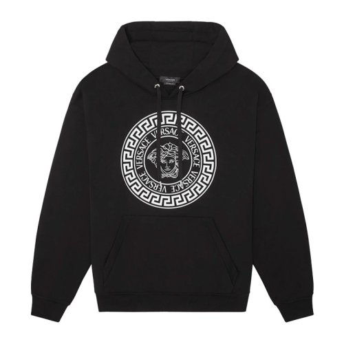 VERSACE/范思哲 男士黑色棉質衛衣 1001419 1A01052 1B000 PLFSX