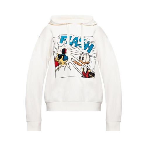  GUCCI/古馳 女士白色棉質衛衣 615061XJDA5 9088 PLFSX