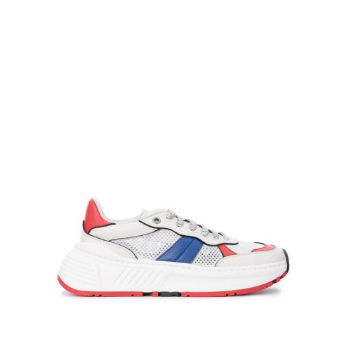  Bottega Veneta/葆蝶家 女士白色皮革休閑運動鞋 565655 VJE21 9080 PLXSX