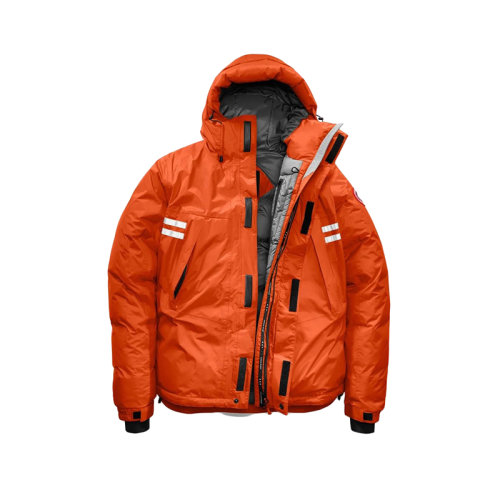 CANADA GOOSE/加拿大鵝 經(jīng)典款 Mountaineer系列 男士橙色防水面料派克大衣羽絨服2068M-ORANGE