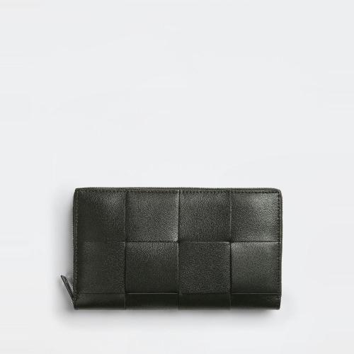  BV葆蝶家 22年秋冬 男士 錢包 portefeuille a fermeture zippee 649607VBWD23244 預定商品1-3周發貨