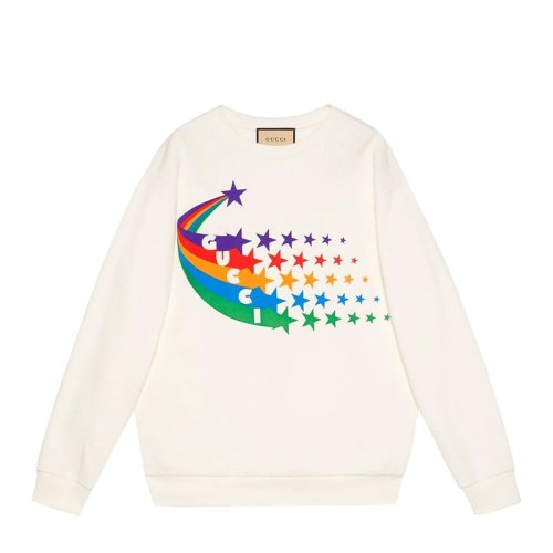  GUCCI/古馳 女士白色棉質衛衣 617964 XJDF7 9095 PLFSX