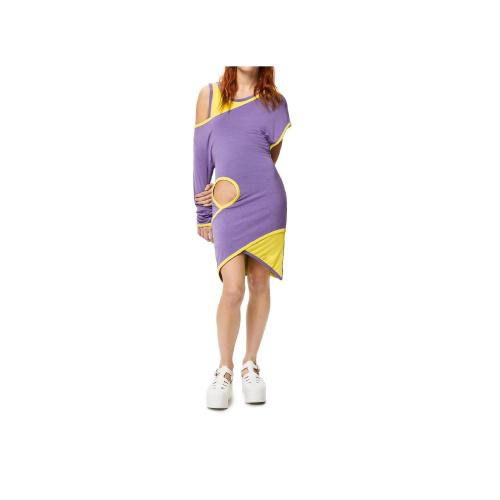  LOEWE羅意威 22年秋冬 女士 連衣裙 Cut-out mini dress in viscose S616Y51X09-6120