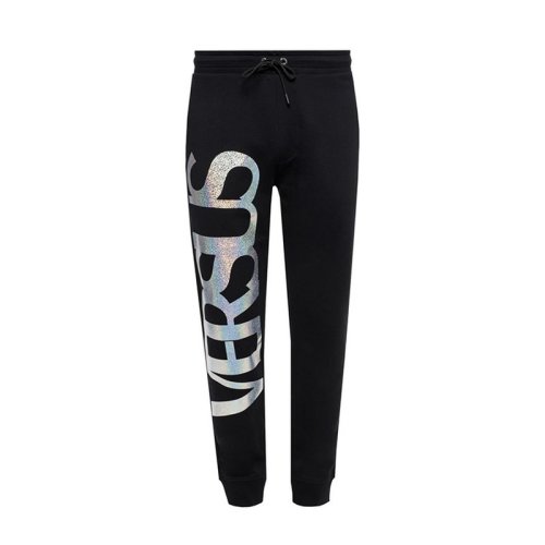  VERSACE/范思哲 男士黑色棉質休閑褲 BU40525 BJ10390 B1008 PLFSX
