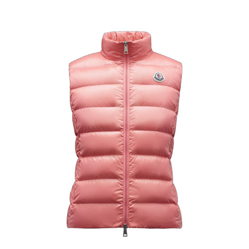 Moncler/蒙克萊 22年秋冬新款 Ghany系列 珊瑚粉色無袖羽絨服馬甲H20931A5250068950539