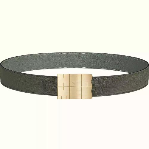  HERMES愛馬仕 22年秋冬 男士 腰帶 Boucle de ceinture Typo %26 Cuir de ceinture reversible 3