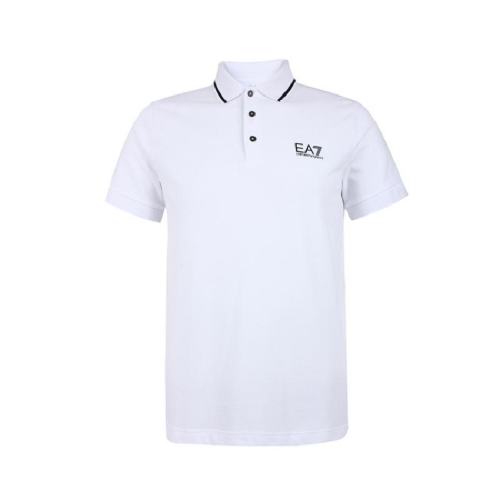  Emporio Armani/安普里奧阿瑪尼 男士黑色棉質短袖Polo衫 8NPF06-PJ04Z-1200 PLFSX