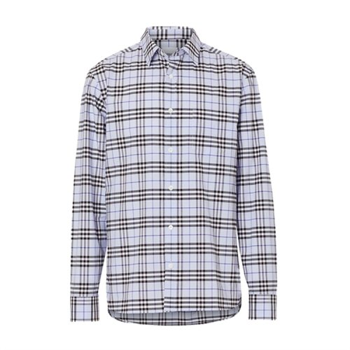 【內發貨】BURBERRY/博柏利 burberry 襯衫 男 巴寶莉 男裝 格紋 襯衣 男士長袖襯衫