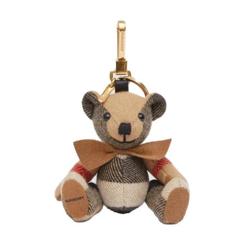  BURBERRY 22年秋冬 女士 領結裝飾 Thomas 泰迪熊吊飾 80271671 預定商品1-3周發貨