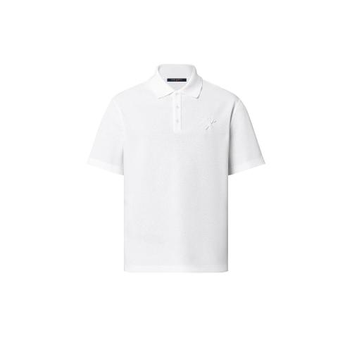  LV路易威登 22年秋冬 男士 短袖Polo 標識刺繡馬球衫 1AA50Z 1AA510 1AA511 1AA512 1AA513 1AA