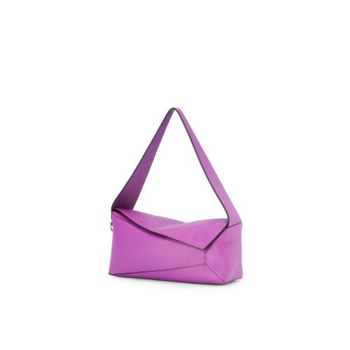  LOEWE羅意威 22年秋冬 女士 單肩包 Puzzle Hobo bag in nappa calfskin A510J67X01-6450