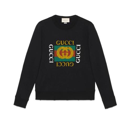  GUCCI古馳 22年秋冬 男士 Gucci印花_棉衛衣 454569 X5J57 1015