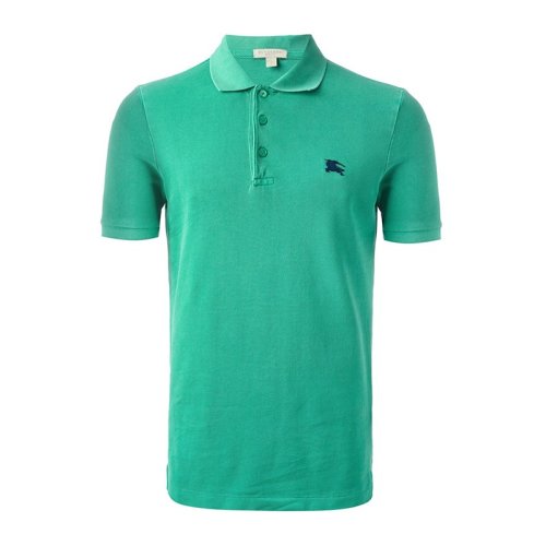  BURBERRY/博柏利 男士綠色棉質短袖POLO衫 3915366 PLFSX