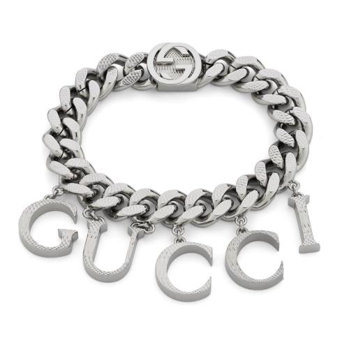  GUCCI古馳 22年秋冬 女士 飾手寫體GUCCI手鏈 680277 I4601 0926