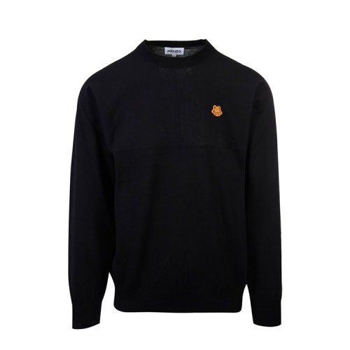 KENZO/高田賢三 凱卓男裝 時尚簡約 男士黑色棉質衛衣 FB55PU5803TB.99 HJH0010D