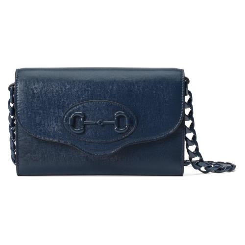  GUCCI古馳 22年秋冬 女士 Gucci Horsebit 1955系列迷你手袋 724713 AABE1 4148