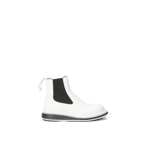  LOEWE羅意威 22年秋冬 男士 短靴 Chelsea boot in calfskin M816S05X16-2100