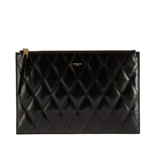 Givenchy/紀梵希 女包 女士 黑色皮革時尚手拿包 BB602QB08Z-001