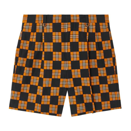 BURBERRY/博柏利 女士格紋棉質短褲 80425891