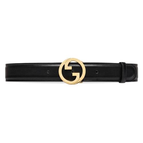  GUCCI古馳 22年秋冬 男士 Gucci Blondie系列腰帶 703147 US10G 1000
