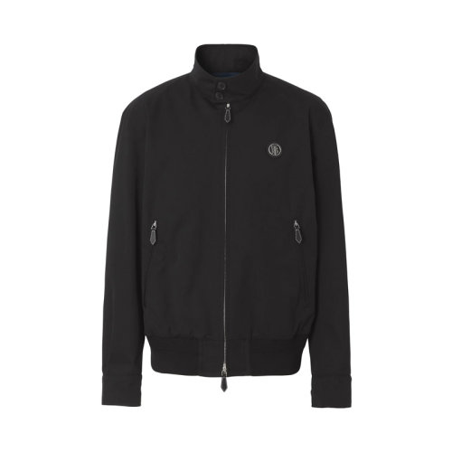 BURBERRY/博柏利 男士黑色棉質外套夾克 8041590