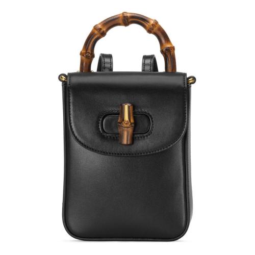  GUCCI古馳 22年秋冬 女士 竹節迷你手袋 702106 UZY0T 1000