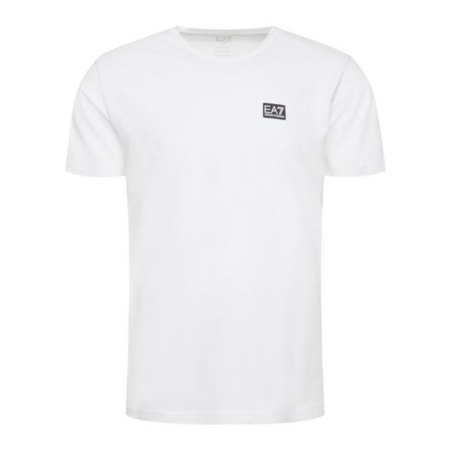  Emporio Armani/安普里奧阿瑪尼 男士白色棉質短袖T恤 6GPT38 J2AZ 1100 PLFSX