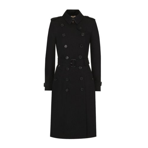 BURBERRY/博柏利 The Chelsea系列 女士風(fēng)衣純棉經(jīng)典雙排扣長款風(fēng)衣大衣