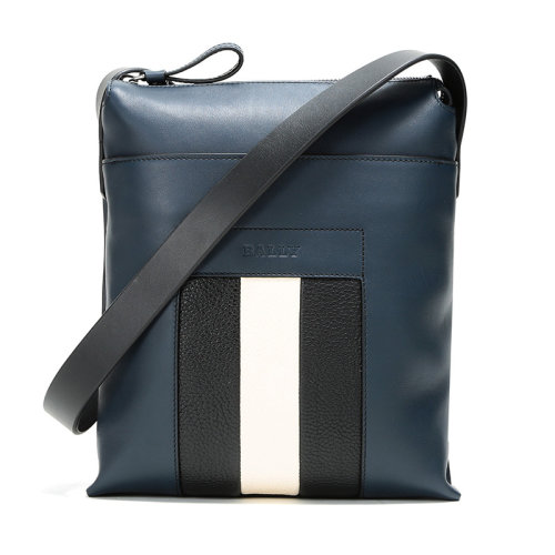 BALLY/巴利 男士牛皮單肩斜挎包 BAUMAS 57
