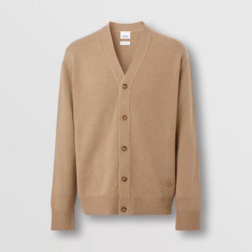  BURBERRY 22年秋冬 男士 專屬標識裝飾羊絨開衫 80587341