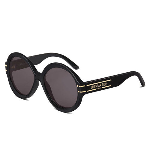 DIOR/迪奧 女士黑色醋酸圓形DIORSIGNATURE R1U太陽鏡DSGTR1UXR_10A0