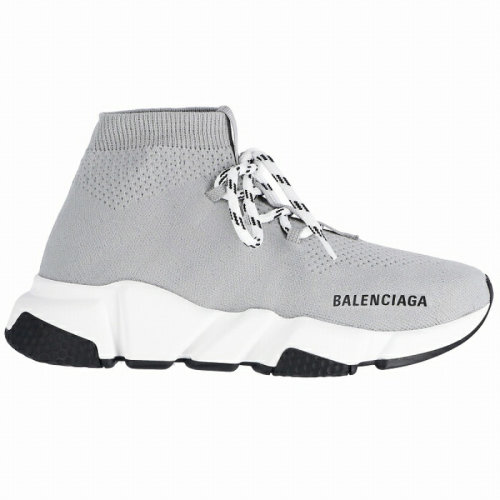 Balenciaga/巴黎世家 女士灰色時尚襪子鞋運動鞋高幫休閑鞋女鞋 562159-W1HP0-1214