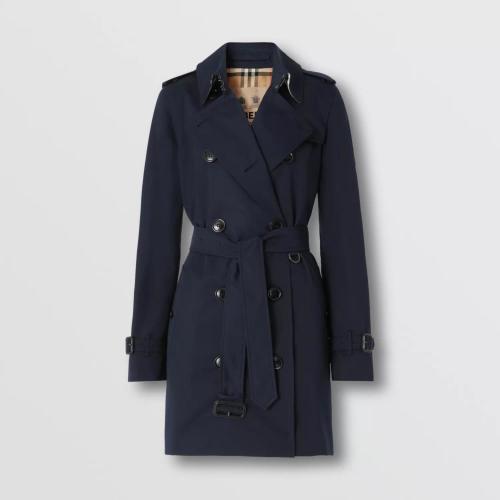  BURBERRY 22年秋冬 女士 肯辛頓版型 - 短款 Heritage Trench 風衣 80592661