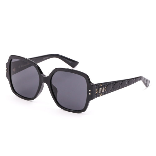 【國內潮流新品】DIOR/迪奧【Angelababy楊穎同款】女士方框黑框墨鏡亞版墨鏡太陽眼鏡LADYDIORSTUDS5F