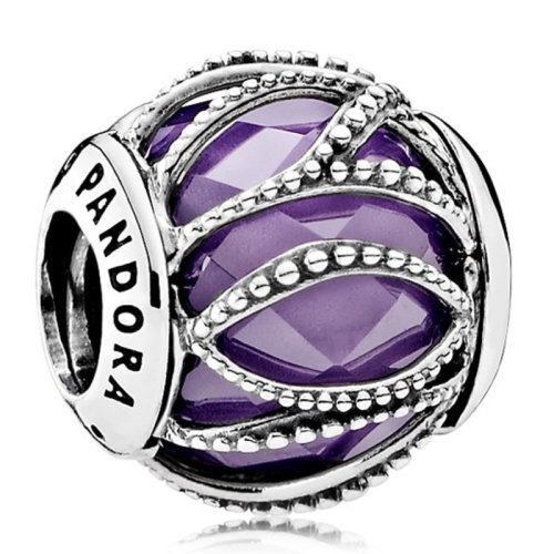 PANDORA/潘多拉 紫色交織的光華串珠    791968ACZ