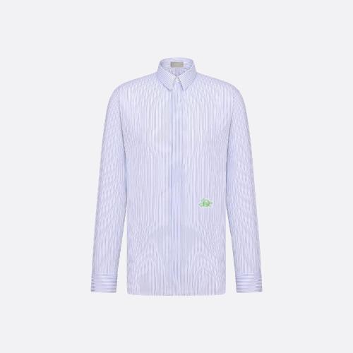  DIOR迪奧 22年秋冬 男士 長袖襯衫 Chemise CACTUS JACK DIOR 283C569B5506_C076