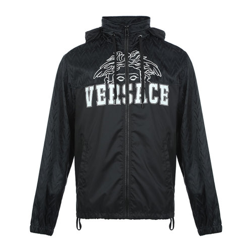VERSACE/范思哲字母徽標印花時尚潮流男士夾克外套A84360A232567