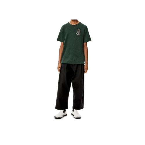  LOEWE羅意威 22年秋冬 男士 休閑褲 Low crotch trousers in cotton H526Y04X20-1100
