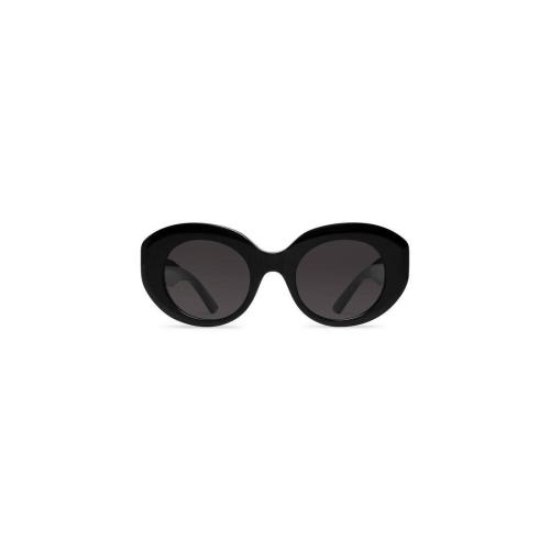  BALENCIAGA巴黎世家 22年秋冬 女士 太陽眼鏡 RIVE GAUCHE ROUND SUNGLASSES 703145T00012553