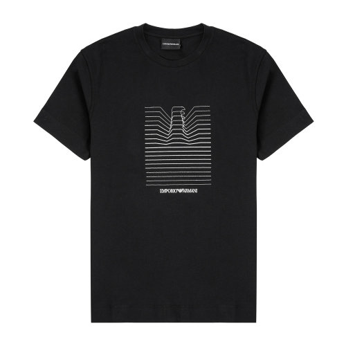 Emporio Armani/安普里奧阿瑪尼 黑色 男士短袖T恤 3K1TL8-1JULZ-0999