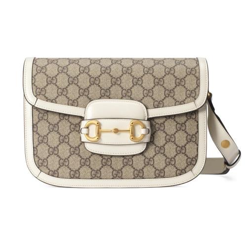  GUCCI古馳 22年秋冬 女士 Gucci 1955馬銜扣肩背包 602204 92TCG 9761
