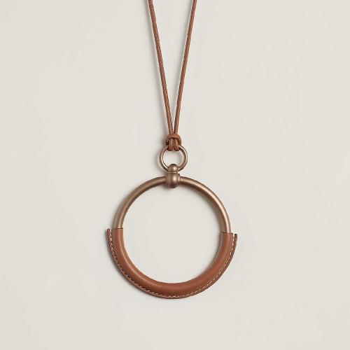  HERMES愛馬仕 22年秋冬 女士 項鏈 Pendentif Loop H010712CA37