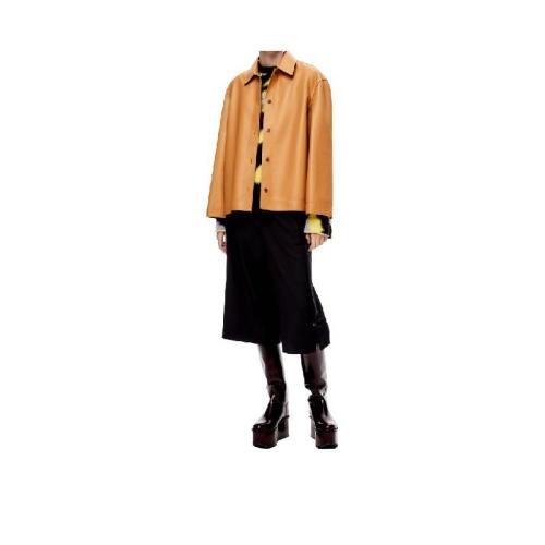 LOEWE羅意威 22年秋冬 女士 長袖襯衫 Tunic shirt in nappa S359Y19L25-2586