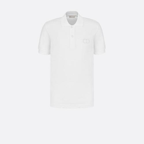  DIOR迪奧 22年秋冬 男士 短袖polo Polo 衫 013J800A0373_C080 預定商品1-3周發貨